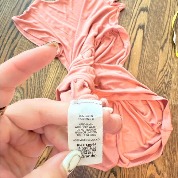 See You Monday Wrap Sunday Dress - Picture 6 of 6